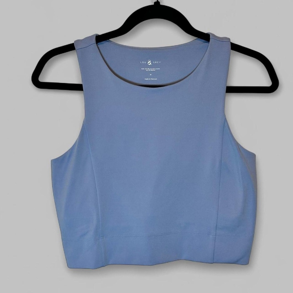 Lou & Grey Crop Top Sports Bra Medium